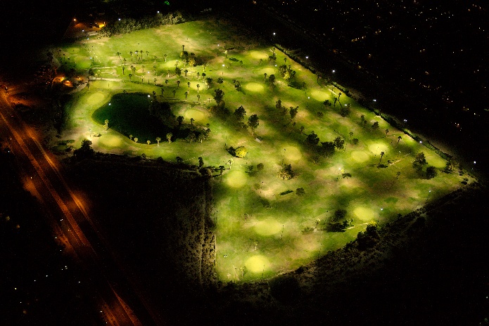 golf course led flood light replacement