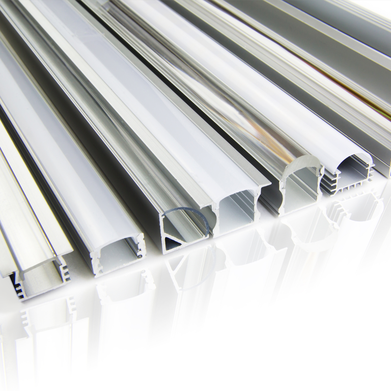 aluminum-channels-for-led-lights Different types of aluminum channels for LED strip lights