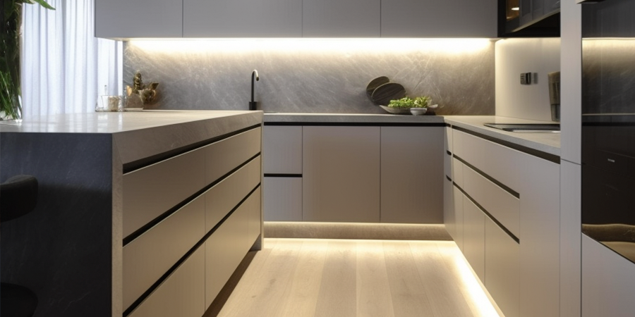 Bright under cabinet lighting