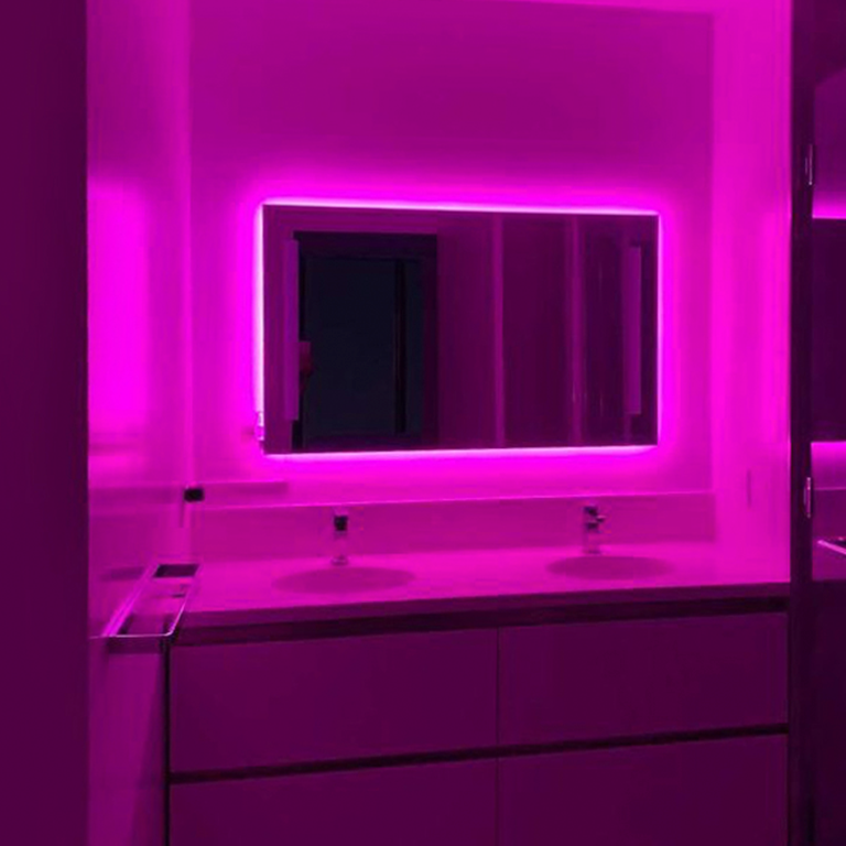 RGB Vanity Mirror Lighting Color changing lights for the vanity mirror