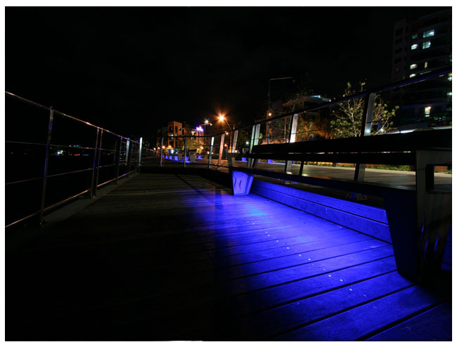 Outdoor LED example Park