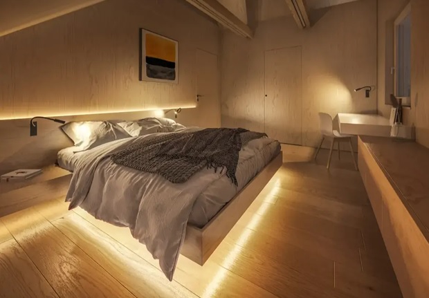 LED lights for your bedroom.