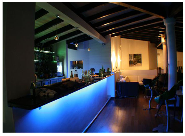 Led Strip Light Examples And Ideas, Blue Led Cabinet Lights