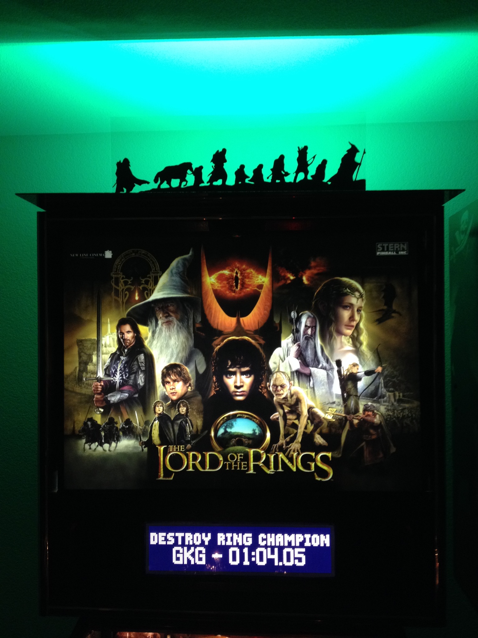 Lord of the Rings Pinball Machine 2