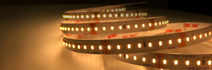 Warm White Flexible LED Strip Lights