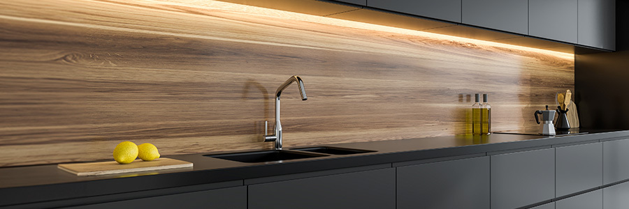 Under Kitchen Cabinet Task Lighting LED task lighting installed under kitchen cabinets