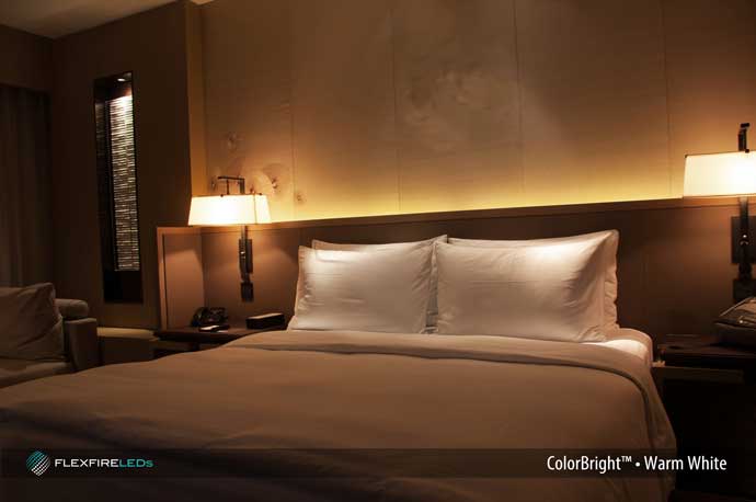 Residential Led Strip Lighting Projects From Flexfire Leds Bed Headboard Accent Lighting Strips