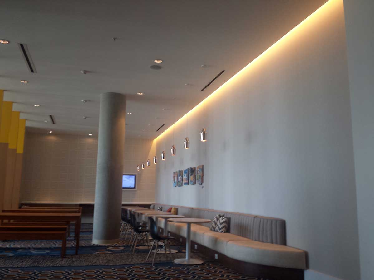 Commercial Led Strip Lighting Projects From Flexfire Leds Hotel Cove Lighting Example